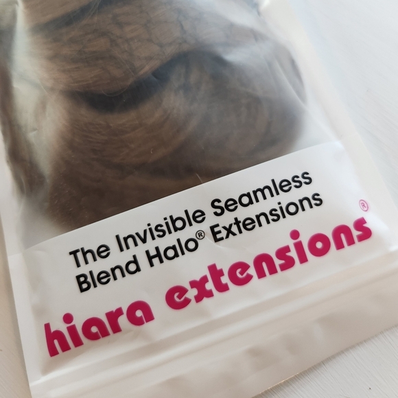 NEW! 14" HIARA HALO HAIR EXTENSIONS Auburn/Brown invisible wire, seamless - Picture 4 of 6